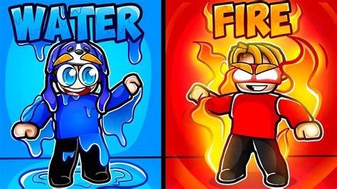Roblox but we have NEW Elemental Powers! .